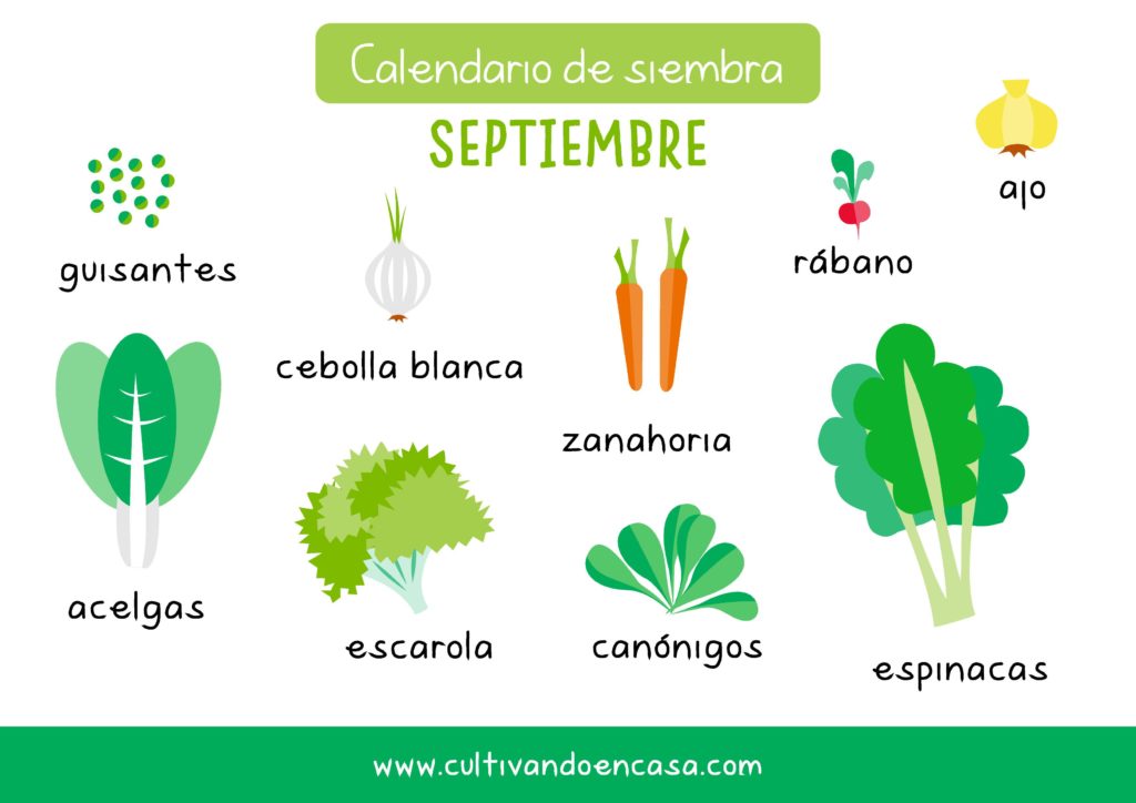 calendario siembra septiembre