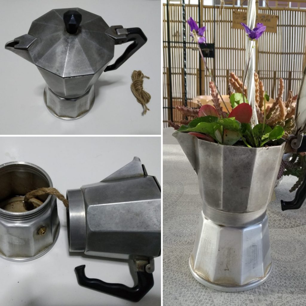 cafetera hidrojardinera