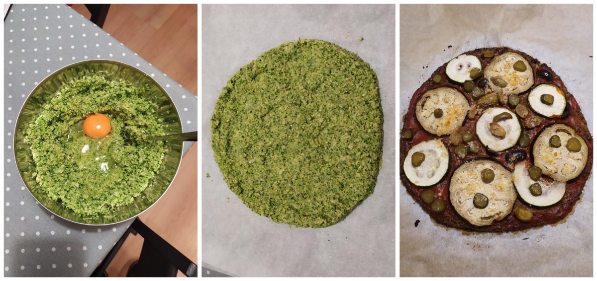 Receta De Pizza Con Base De Brócoli ¡rica Sana Y Sencilla 4240