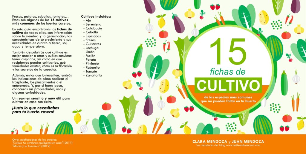 Libro "15 fichas de cultivo"